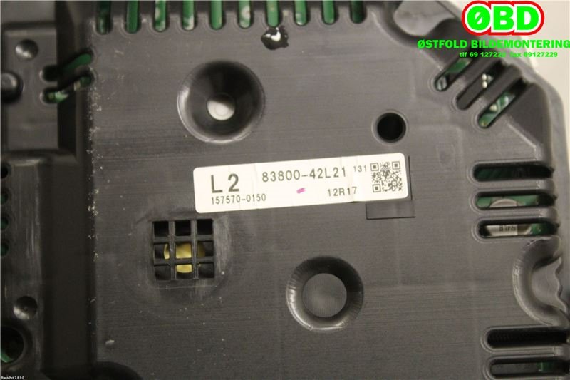 Instrumentpanel til Toyota RAV4 2013-2015 (Type IV, Fase 1)  (TOYOTA|8380042L21|)