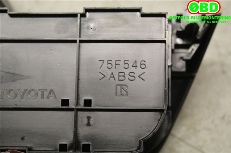 Varmeapparat betjening til Toyota RAV4 2013-2015 (Type IV, Fase 1)  (TOYOTA|5590042410|)