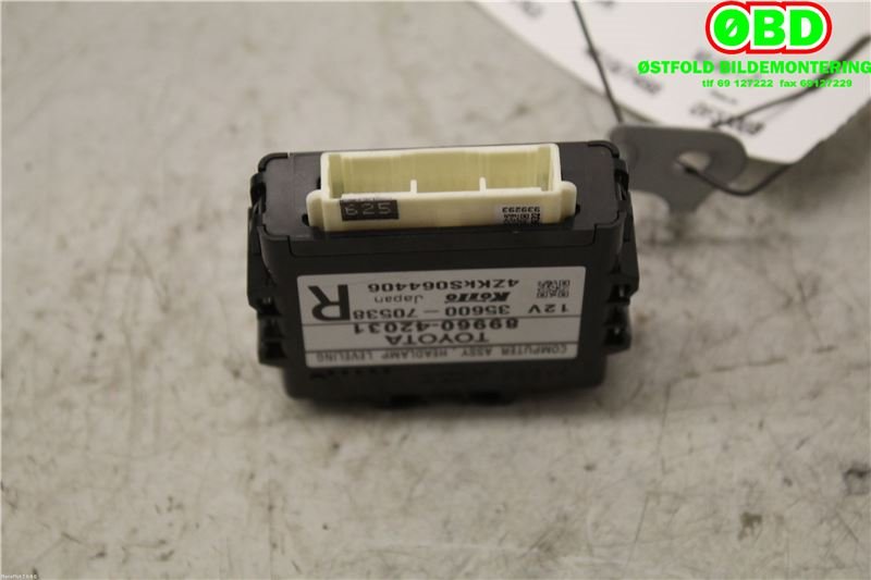Styreenhet diverse til Toyota RAV4, 2013-2015 (Type IV, Fase 1) (TOYOTA|)