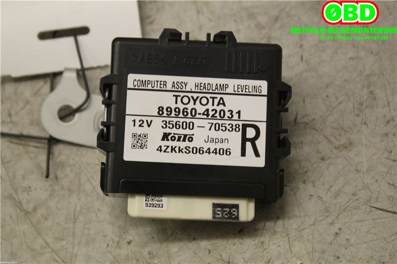 Styreenhet diverse til Toyota RAV4 2013-2015 (Type IV, Fase 1) (TOYOTA||3560070538|8996042031)