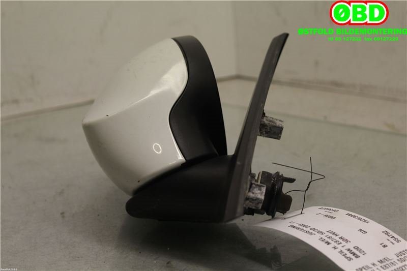 Speil høyre til BMW 1-Serie 2004-2011 (E81/E82/E87/E88) (E81/E82/E87/E88) (BMW|51167185354|)
