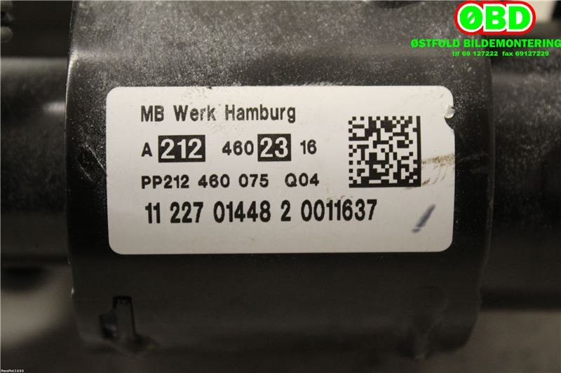 Rattaksel til Mercedes E-Klasse 2009-2013 (Fase 1) (W212) (W212) (MERCEDES|A 212 460 23 16||2124602316)