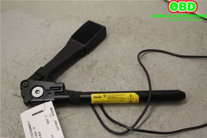 Airbag beltestrammer til Opel Astra H, 2004-2009  (OPEL|93186247)