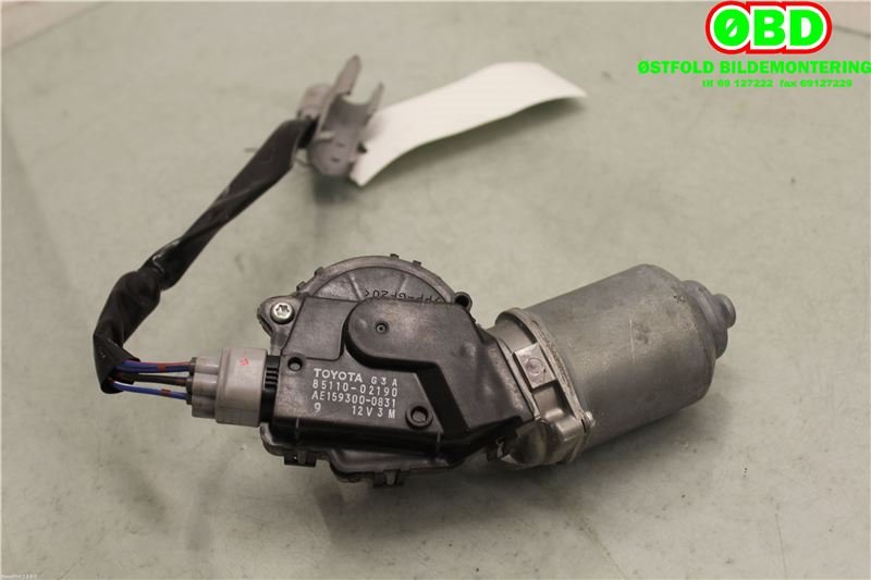 Viskermotor frontrute til Toyota Auris 2010-2012 (Type I, Fase 2)  (TOYOTA|8511002190|1593000831)