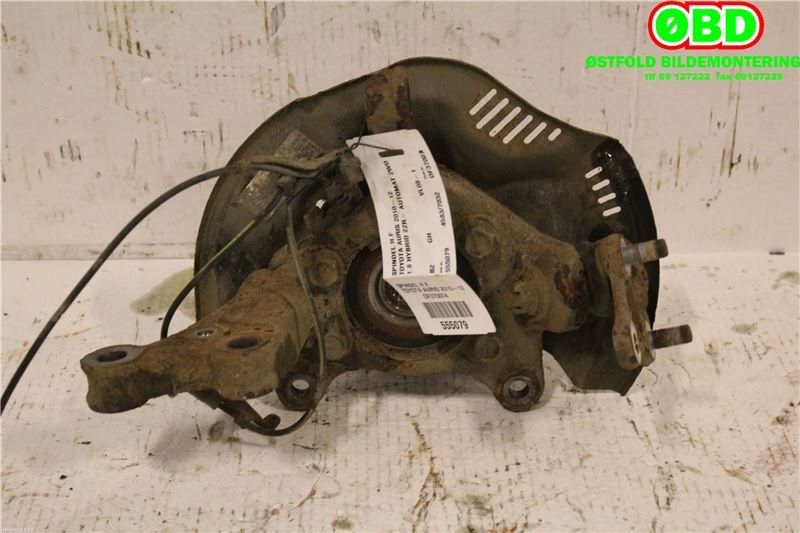 Hjulspindel høyre foran til Toyota Auris 2010-2012 (Type I, Fase 2)  (TOYOTA|4321102171|)