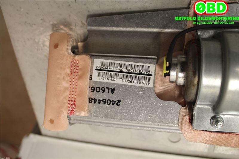 Airbag passasjer til BMW X6 2008-2014 (E71/E72) (E71/E72) (BMW|72127943537|)