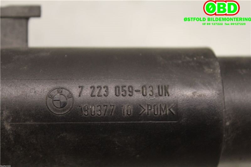 Lyktespylerdyse til BMW X6 2008-2014 (E71/E72) (E71/E72) (BMW|61677308525||7223059-03)