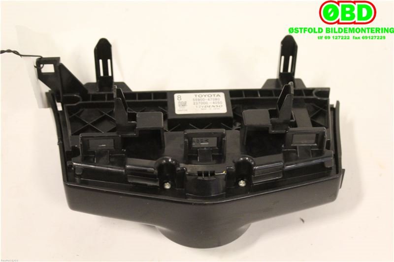 Varmeapparat betjening til Toyota Prius +7 2012-2020 (Type III) (stasjonsvogn) (stasjonsvogn) (TOYOTA|5590047080|2370004050)