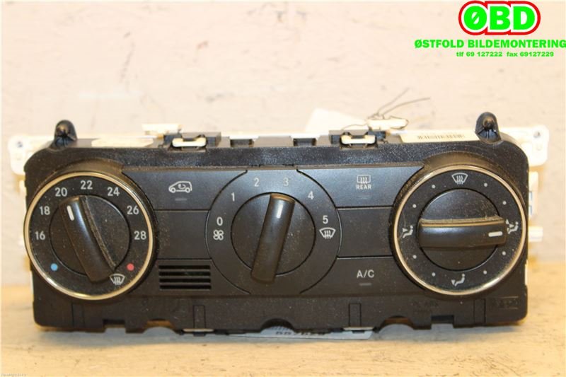 Varmeapparat betjening til Mercedes A-Klasse 2005-2012 (W169) (W169) (MERCEDES|A 169 900 09 00||1699000900)