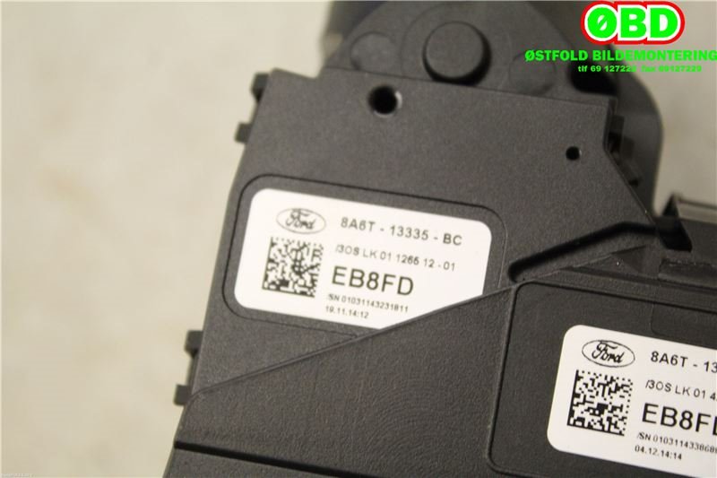 Bryter combi til Ford Fiesta 2013-2017 (Type VI, Fase 2)  (FORD|2116409|1682336|1537625)