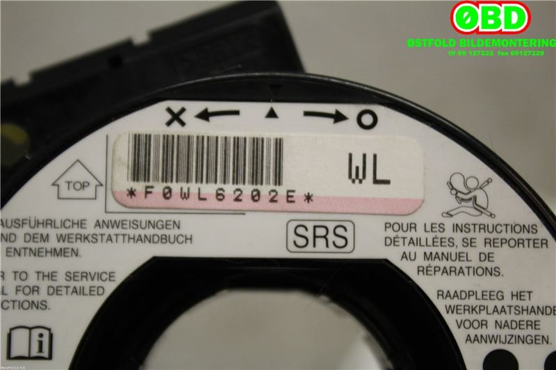 Airbag slepering til Honda Civic 2006-2011 (Type VIII) (HONDA|77900SNAU11|)