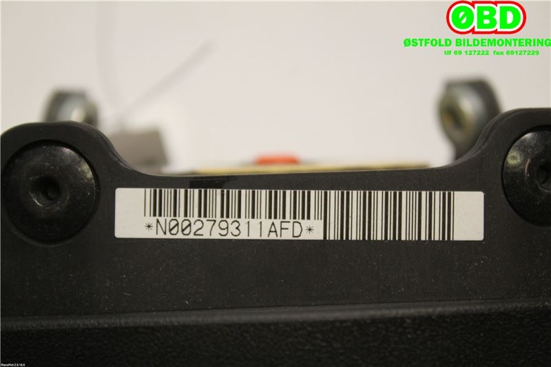 Airbag rattpute til Toyota Urban Cruiser 2009-2014  (TOYOTA|4513052541B0|)