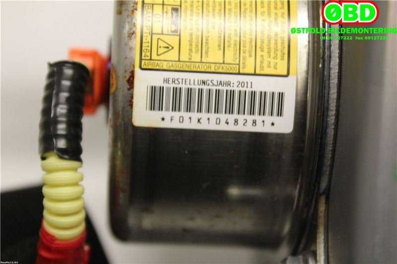 Airbag passasjer til Toyota Urban Cruiser 2009-2014  (TOYOTA|7396052120|)