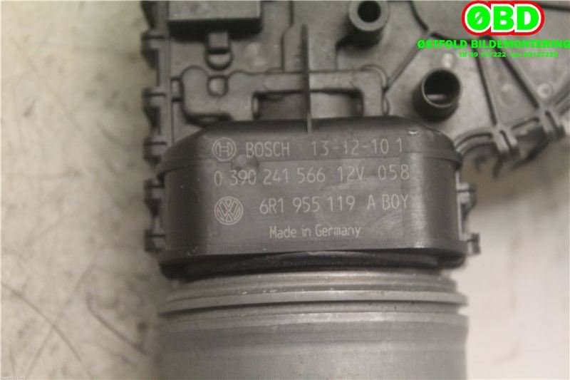 Viskermotor frontrute til VW E-Up 2013-2019 (VOLKSWAGEN||0390241566|6R1955119A)