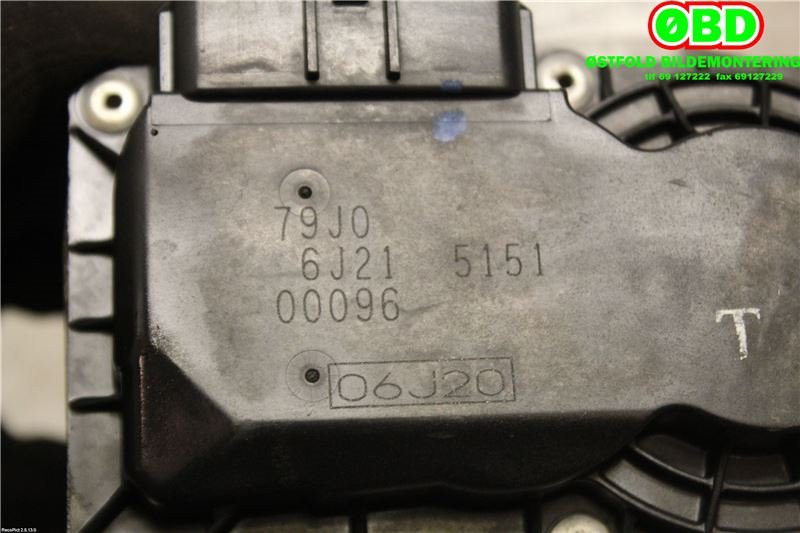 Spjeldhus til Suzuki SX4 2006-2009 (Type I, Fase 1)  (SUZUKI|13400-79J01|)