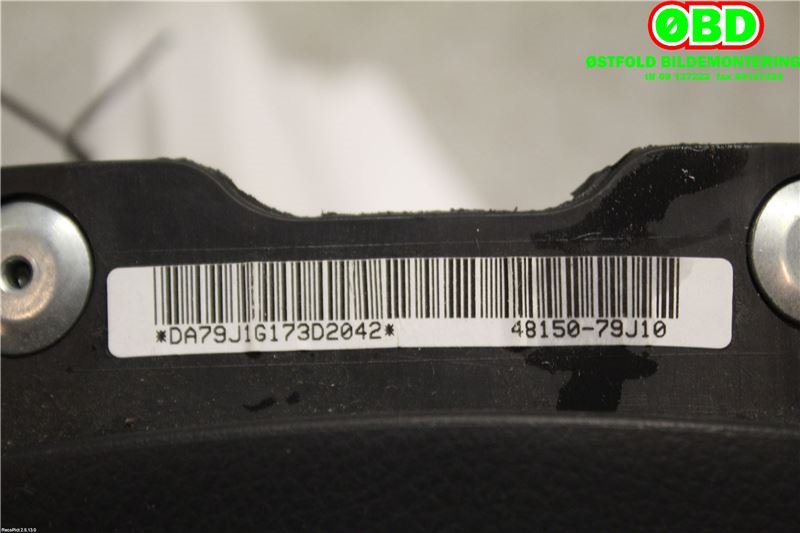 Airbag rattpute til Suzuki SX4 2006-2009 (Type I, Fase 1)  (SUZUKI|48150-79J10-BJM||48150-79J10)