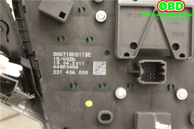 Bilstereo diverse til Ford Fiesta 2008-2012 (Type VI, Fase 1)  (FORD|1682422||8A6T18K811BE)