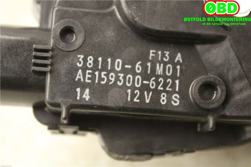 Viskermotor frontrute til Suzuki SX4 S-CROSS 2013-->> (Type II)  (SUZUKI||38110-61M01)