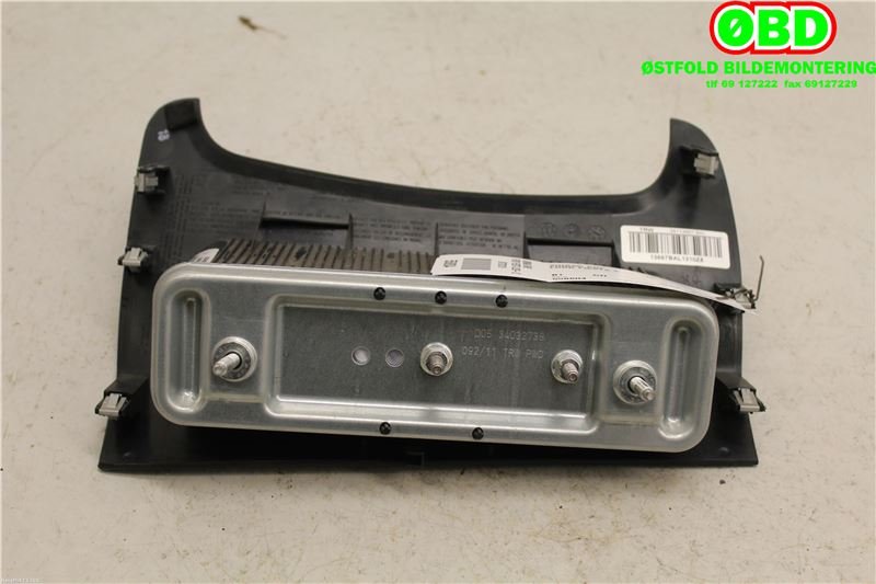 Airbag kne til Ford Fiesta 2008-2012 (Type VI, Fase 1) (FORD|)