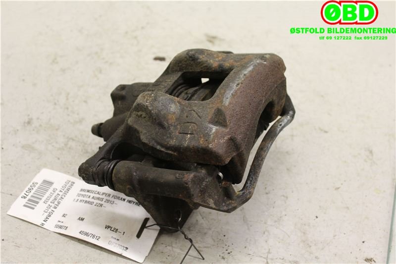 Bremsecaliper høyre foran til Toyota Auris 2013-2015 (Type II, Fase 1) (TOYOTA|4782209080|)