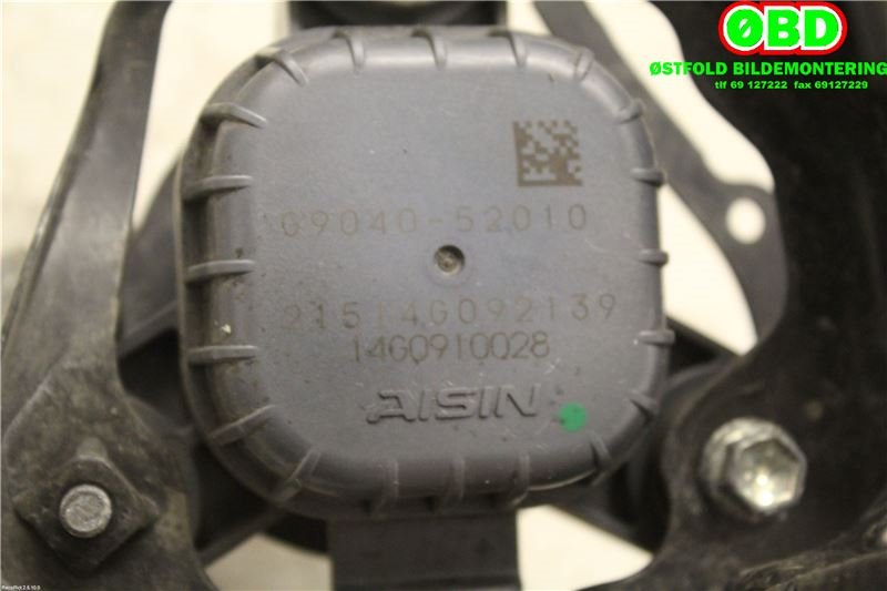 Sirkulasjonspumpe til Toyota Auris 2013-2015 (Type II, Fase 1)  (TOYOTA|G904052010|)