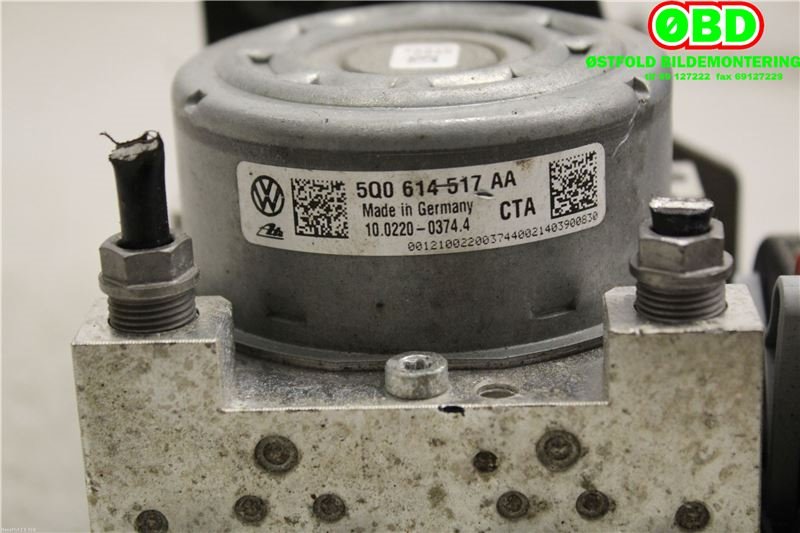 ABS sentral til VW Golf VII 2012-2017 (Fase 1) (VOLKSWAGEN|5Q0 614 517 AA||5Q0614517AA)