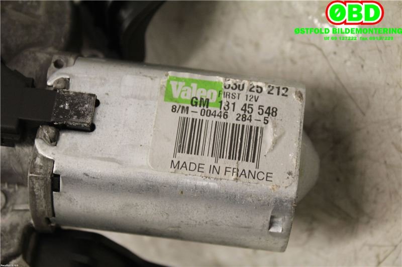 Viskermotor bakrute til Opel Zafira B 2005-2011  (OPEL|13145548|1273085|)