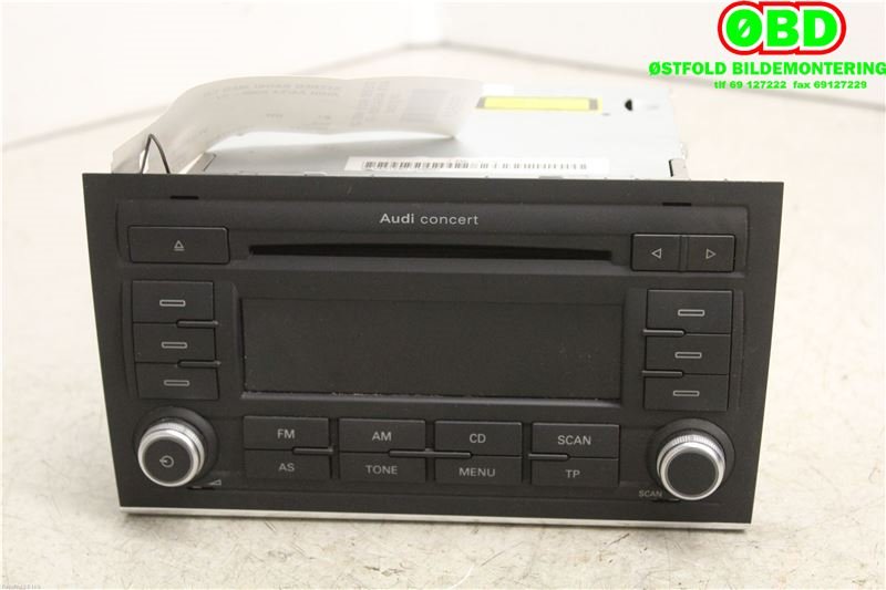 Bilstereo til Audi A4 2004-2008 (Type III) (B7) (B7) (AUDI||8E0035186AK)