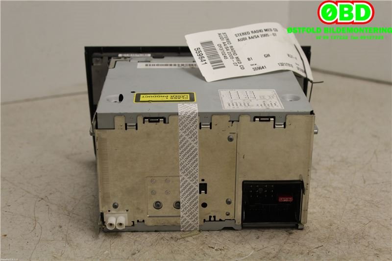 Bilstereo til Audi A4 2004-2008 (Type III) (B7) (B7) (AUDI||8E0035186AK)