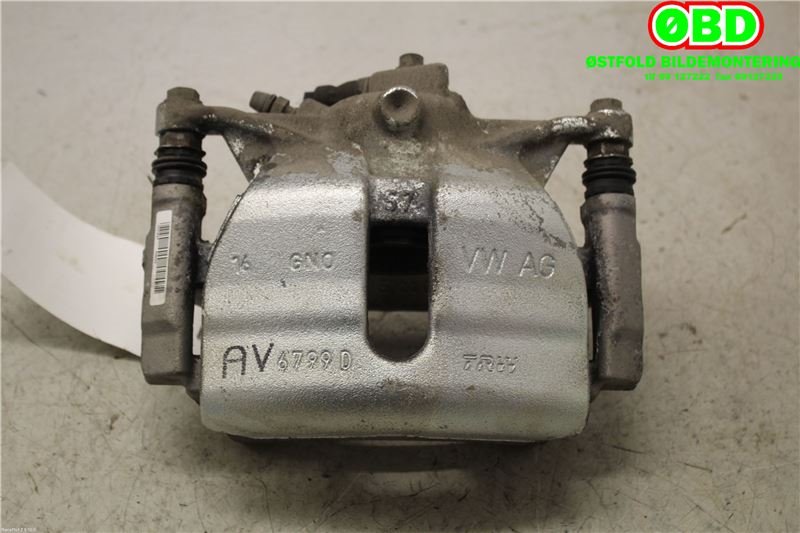 Bremsecaliper høyre foran til Audi Q2 2016-->> (Audi|8V0 615 124 D|)