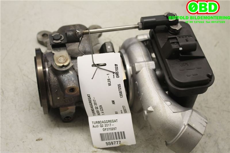 Turbo til Audi Q2 2016-->> (Audi|04E145721P|04E 145 722 G)