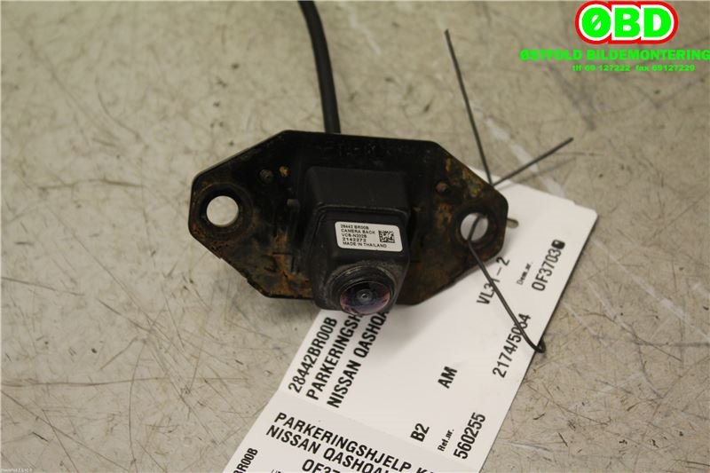 Kamera til Nissan Qashqai, 2010-2014 (Type I, Fase 2)  (NISSAN|28442BR00B)