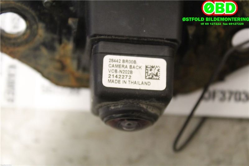 Kamera til Nissan Qashqai 2010-2014 (Type I, Fase 2)  (NISSAN|28442BR00B|)