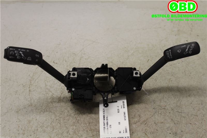Bryter combi til Škoda Fabia 2014-2021 (Type III) (Skoda|6C0 953 513 F||6C0953513F)
