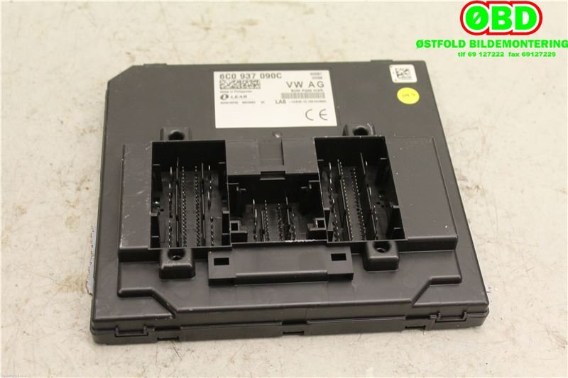 Styreenhet comfort (BCM) til Škoda Fabia 2014-2021 (Type III) (Skoda|6C0 937 090 C|6C0 937 090 E|6C0937090C)