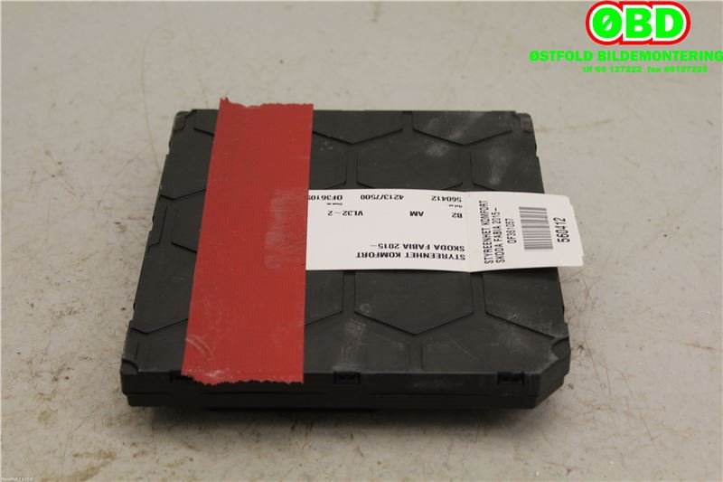 Styreenhet comfort (BCM) til Škoda Fabia 2014-2021 (Type III) (Skoda|6C0 937 090 C|6C0 937 090 E|6C0937090C)