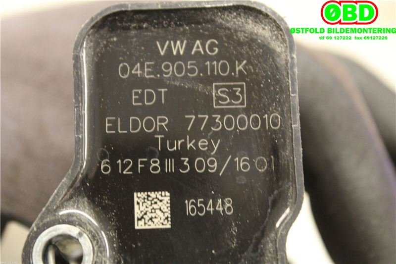 Coil elektronisk til Škoda Fabia 2014-2021 (Type III)  (Skoda|04E 905 110 K|04E 905 110 P|04E905110K)