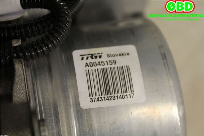 Rattaksel elektrisk servo til VW Polo 2014-2017 (Type V, Fase 2)  (VOLKSWAGEN|6C1 423 510 CB||6C1423510AD)