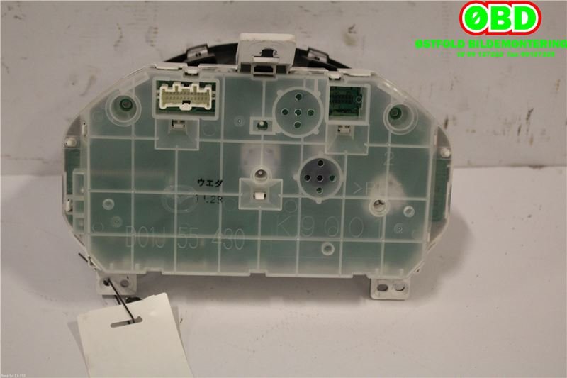 Instrumentpanel til Mazda 2 2011-2014 (Type II, Fase 2)  (MAZDA|)
