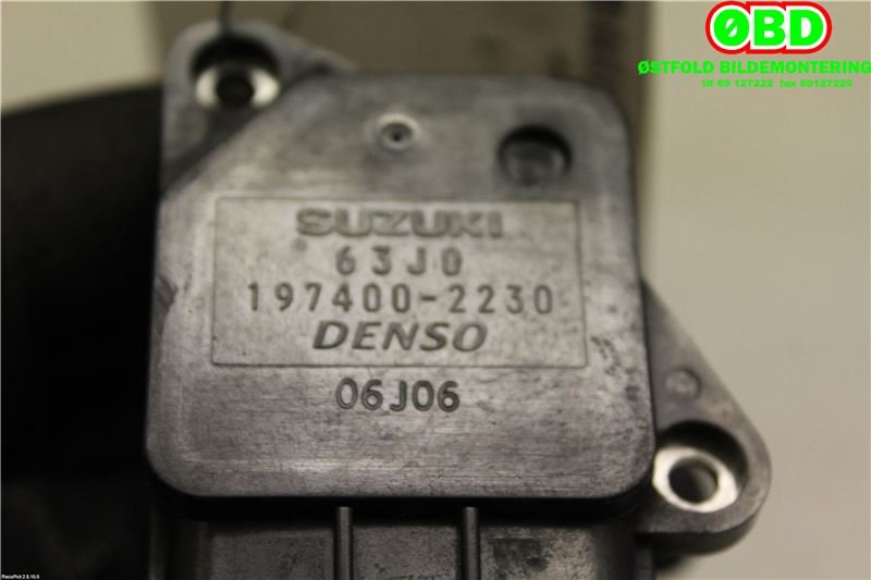 Luftmengde/luftmassemåler til Suzuki Swift 2005-2010  (SUZUKI|13800-63J00|1974002230|)