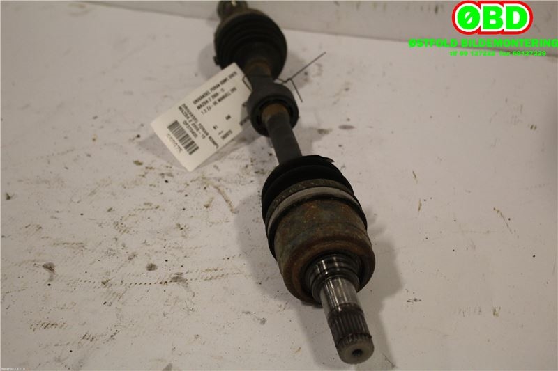 Drivaksel venstre foran til Mazda 2 2011-2014 (Type II, Fase 2)  (MAZDA|FD8025600A|)