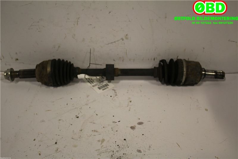 Drivaksel venstre foran til Mazda 2 2011-2014 (Type II, Fase 2)  (MAZDA|FD8025600A|)