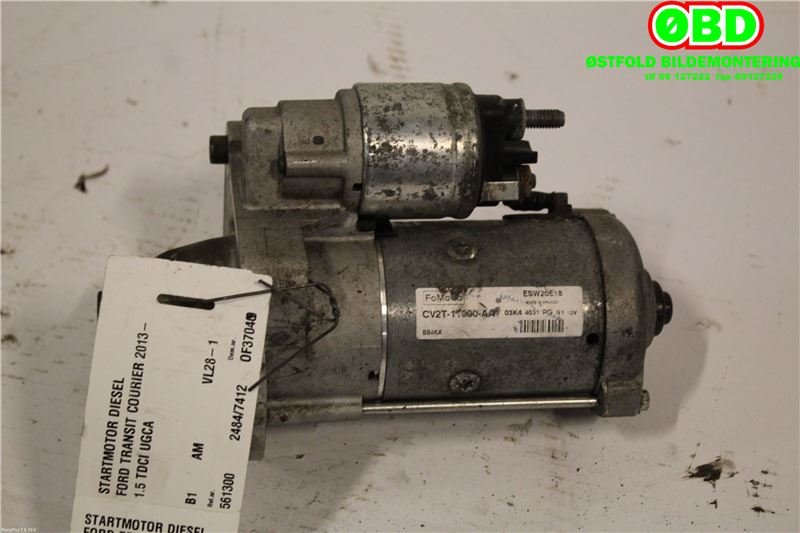 Starter diesel til Ford Transit Courier, 2014-2018 (Type I, Fase 1)  (FORD|2033252)