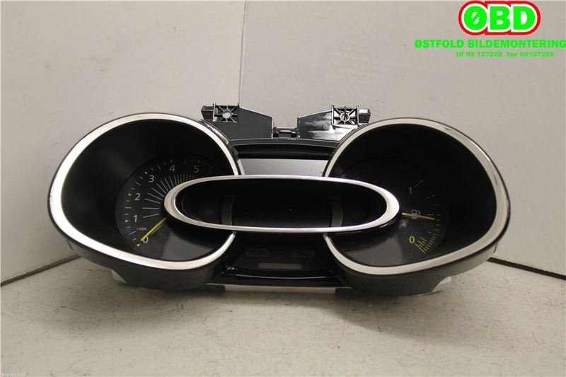 Instrumentpanel til Renault Clio 2012-2016 (Type IV, Fase 1) (RENAULT|248101888R|248104862R|248108588R)