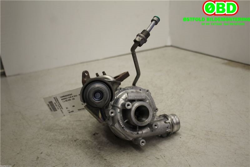 Turbo til Renault Clio 2012-2016 (Type IV, Fase 1) (RENAULT|144119998R|144116213R|)