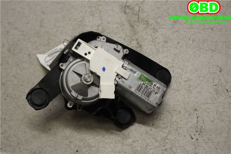 Viskermotor bakrute til Peugeot 308 2007-2011 (Type I, Fase 1)  (PEUGEOT|6405 JQ||9680477480)