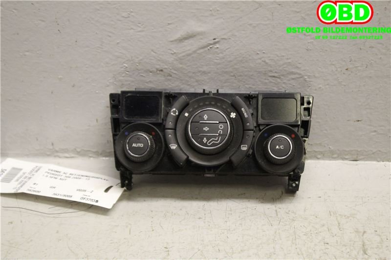 Varmeapparat betjening til Peugeot 308, 2007-2011 (Type I, Fase 1)  (PEUGEOT|6452J4)