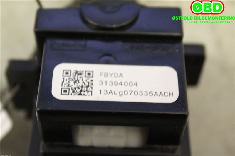 Bryter visker til Volvo S80 2014-2016 (Type II, Fase 2)  (VOLVO|31456038||31394004)