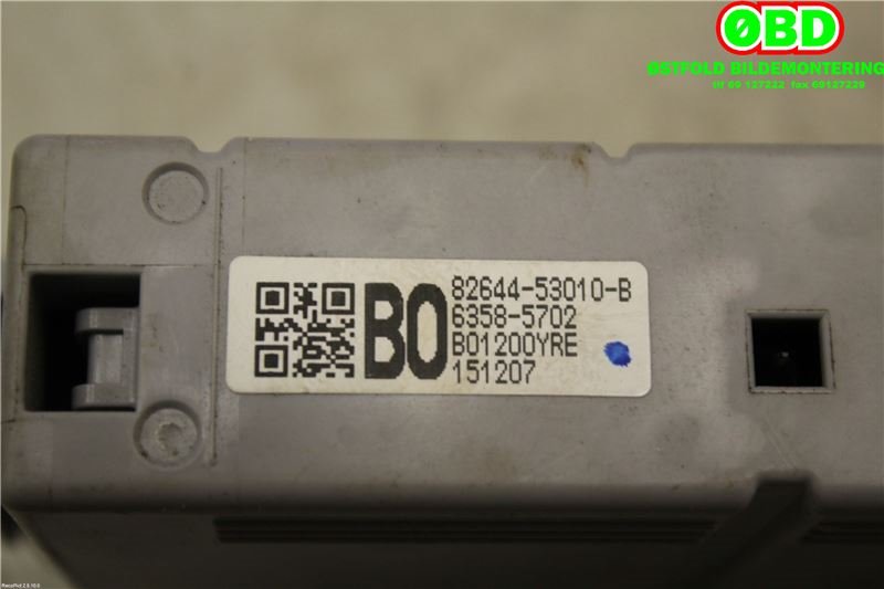Styreenhet diverse til Lexus IS 2013-2020 (Type III) (XE30) (XE30) (LEXUS IS 300H|8264453010|)