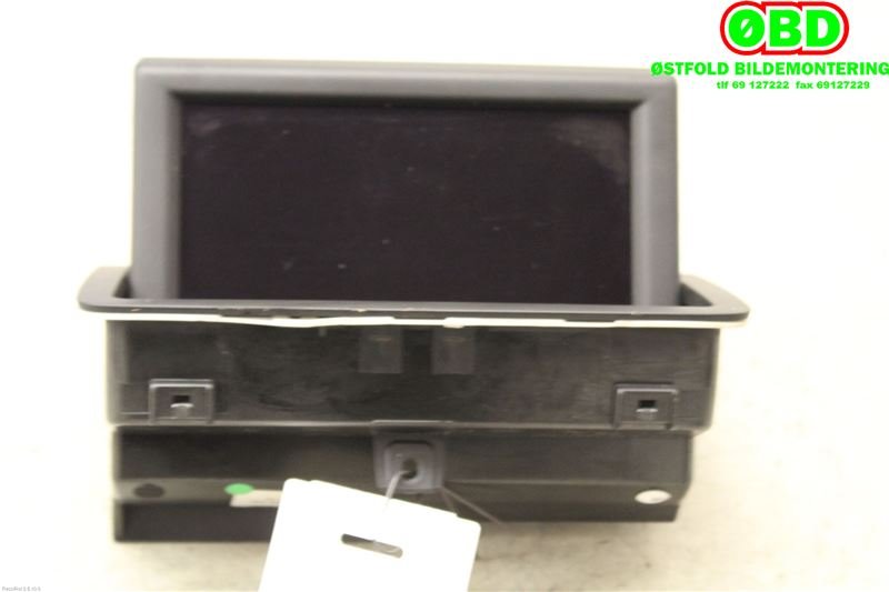 Instrument kjørecomputer til Audi A1 2010-2014 (Type I, Fase 1)  (AUDI|8X0919603|8X0 919 603 B|8X0857273B)
